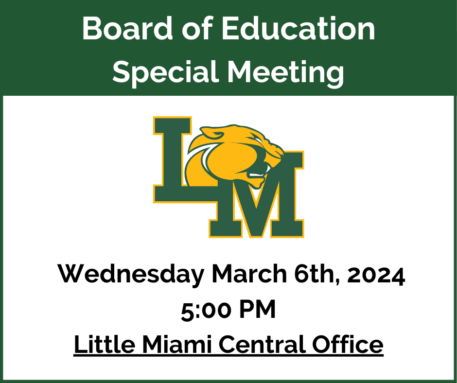 Special BOE Meeting 